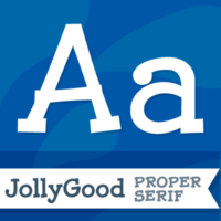 JollyGood proper serif font